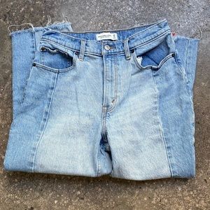 Abercrombie & Fitch High Rise Mom Jean